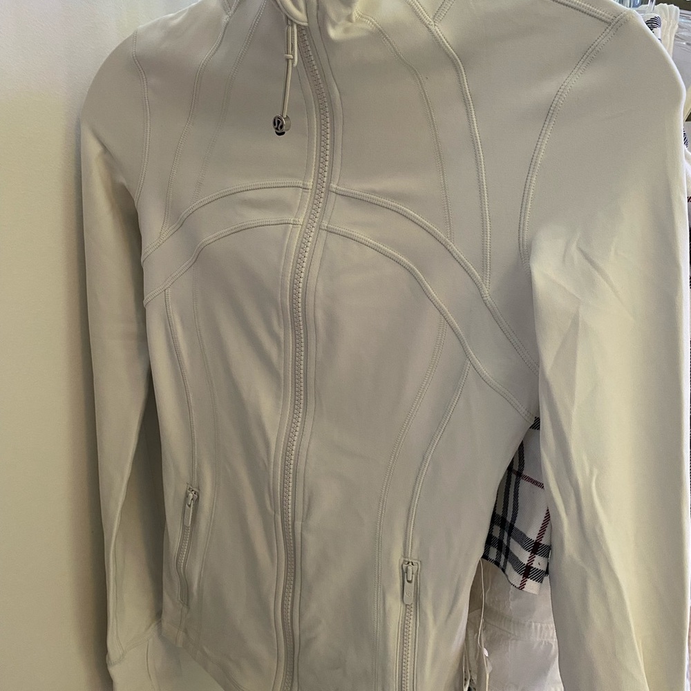 Lululemon White athletic Jacket